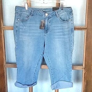 Lane Bryant  capri jeans